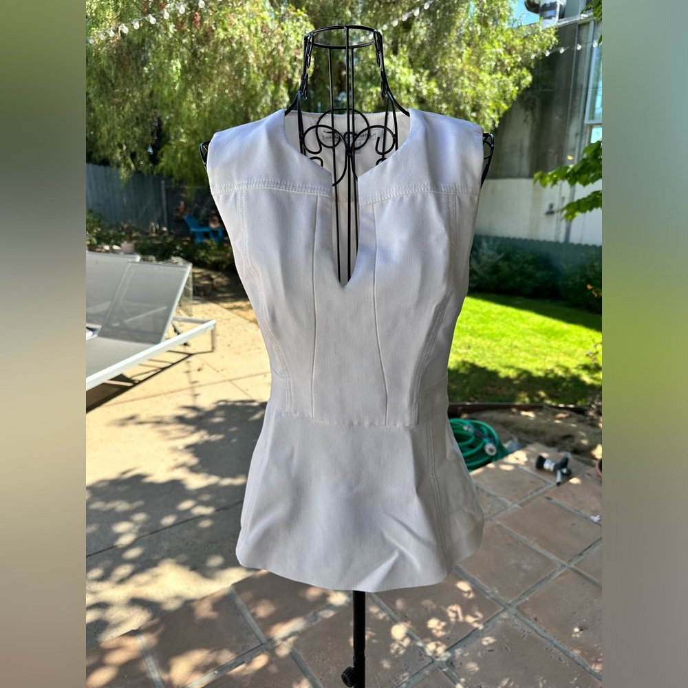 Authentic Diane von Furstenberg peplum top